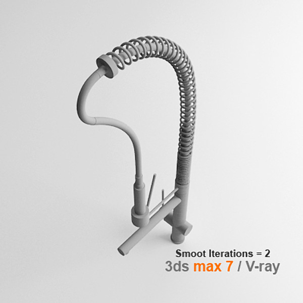 designed italy 3d max - Gessi OXYGEN HI-TECH Professional Tap by lajhar